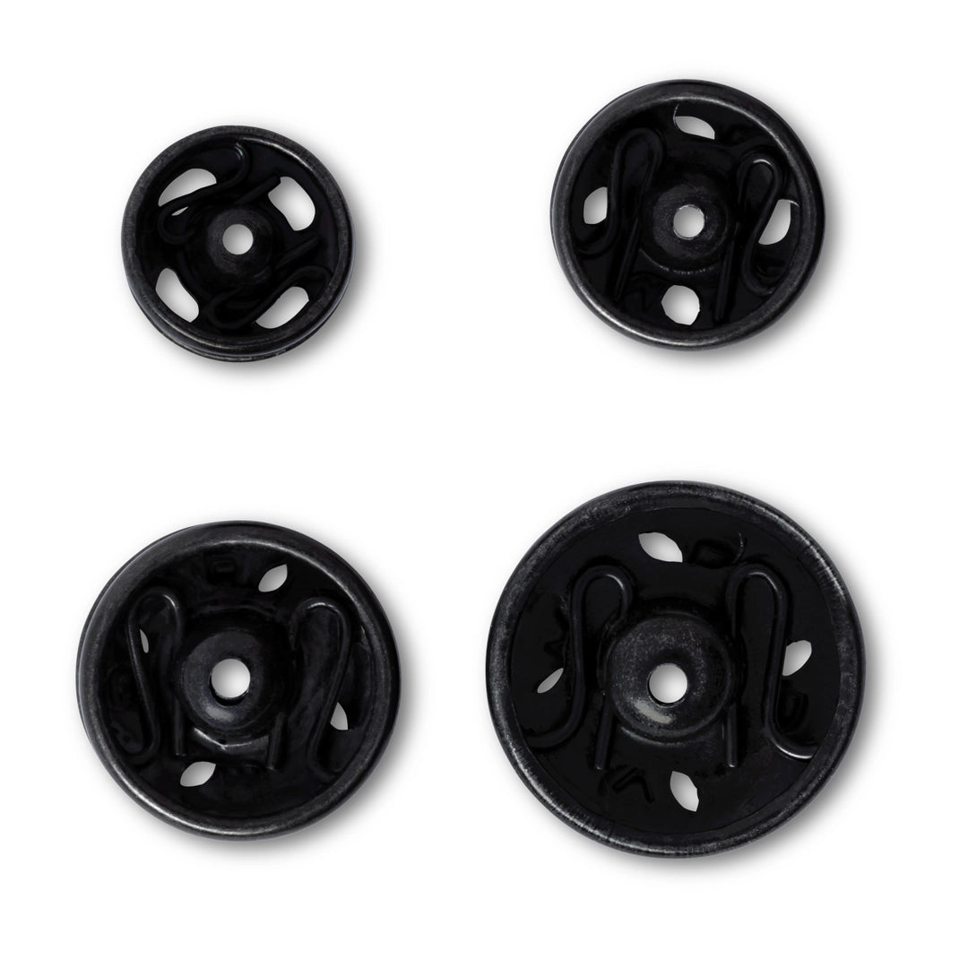 Tryklåse 6 - 11 mm sort (20 stk)