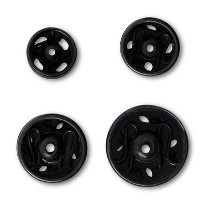 Tryklåse 6 - 11 mm sort (20 stk)