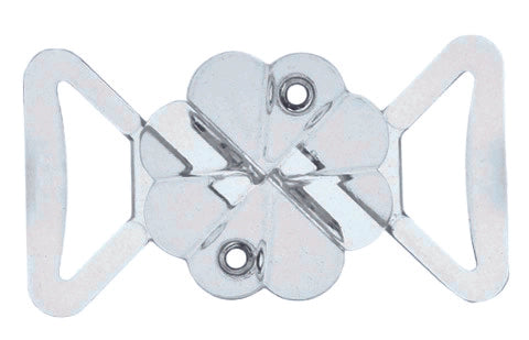 Bikini Lukning Transparant 15 mm plast (2 sæt)