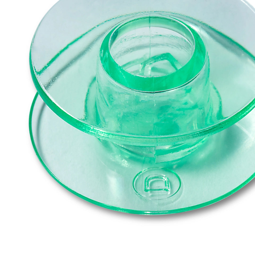 Symaskinespoler ø 21,6 x 10,4 mm plast (4 stk)