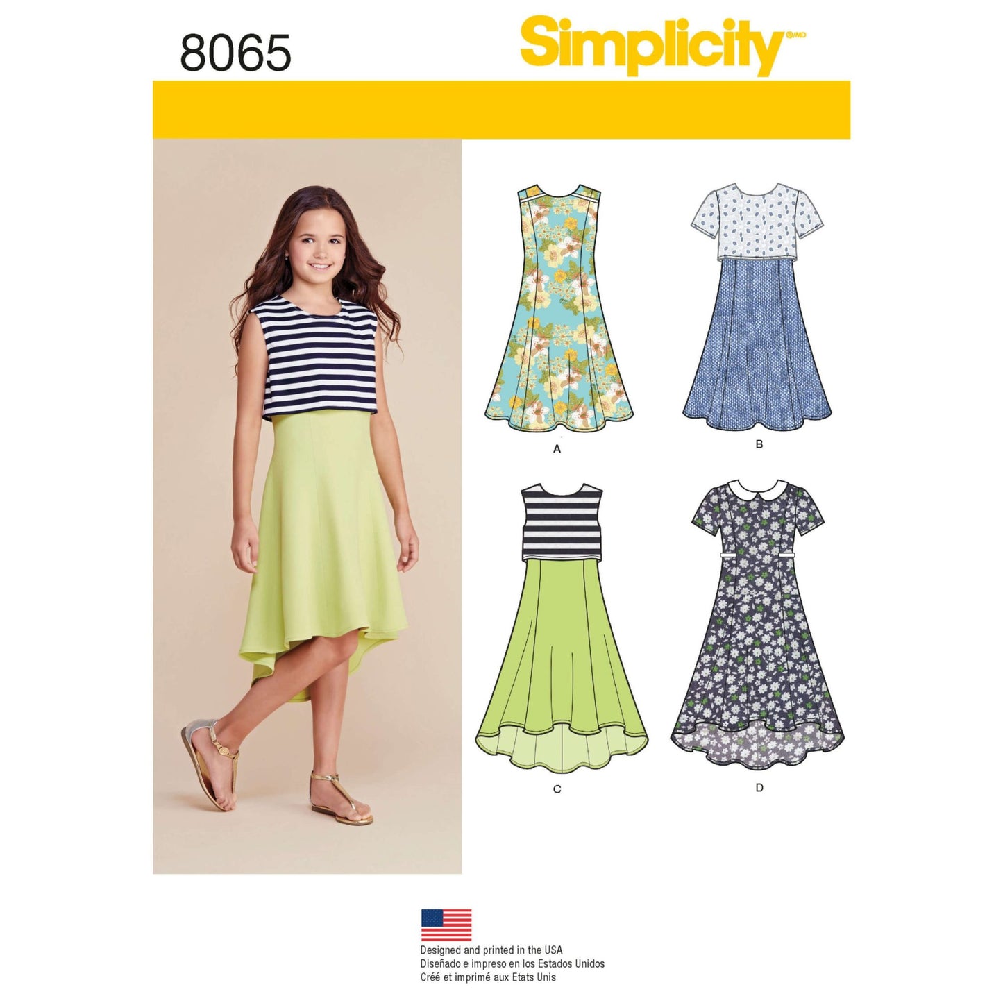 Simplicity Symønster - 8065