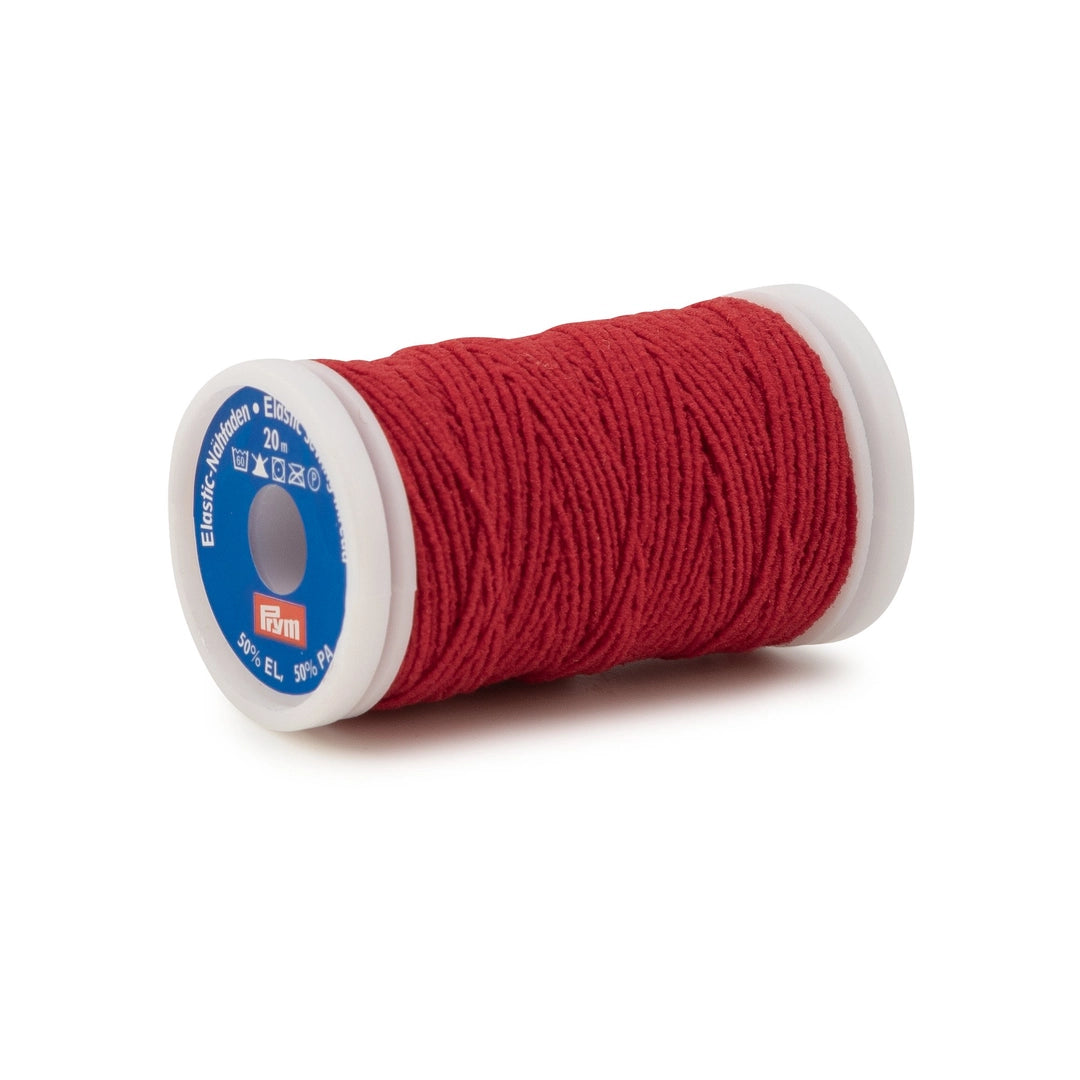 Elastiktråd sb 0,5 mm rød (20 meter)