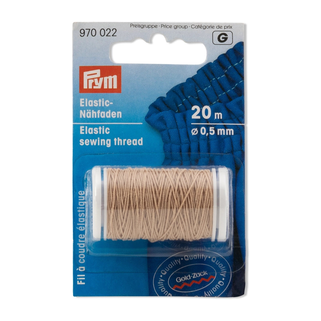 Elastiktråd sb 0,5 mm sand (20 meter)