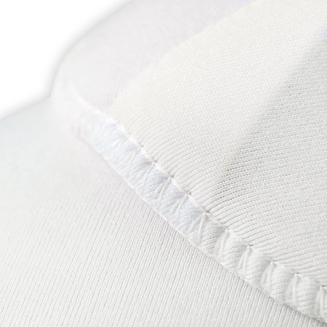 Skulderpuder raglan str m/l hvid, sort