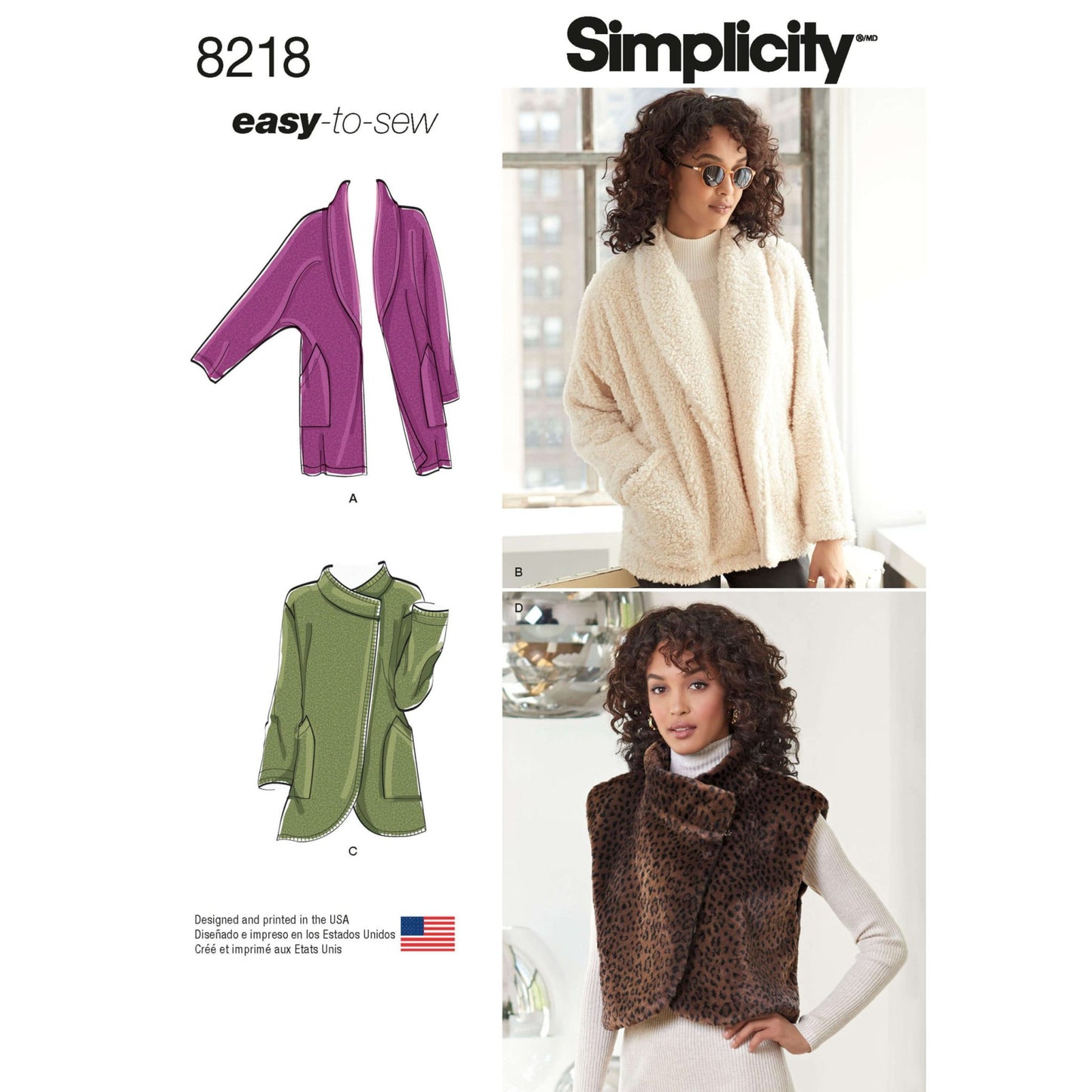 Simplicity Symønster - 8218