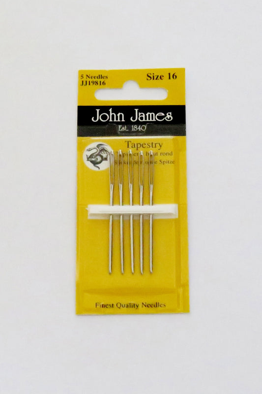 John James stramajnål u/spids str. 16