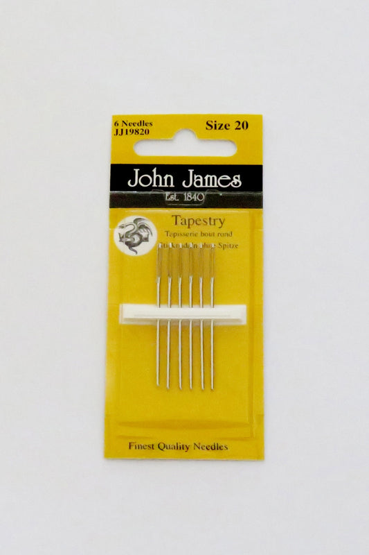 John James stramajnål u/spids str. 20