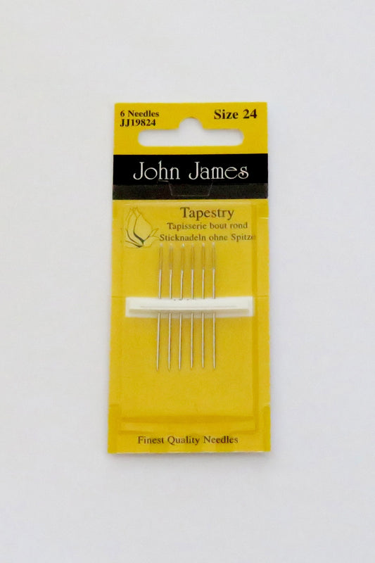 John James stramajnål u/spids str. 24