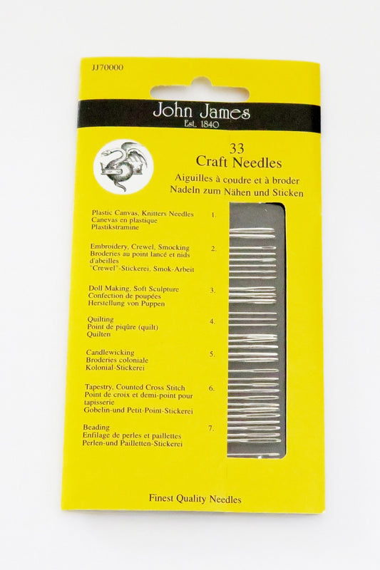 John James ass.nåle 33 stk