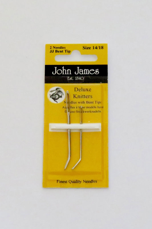 John James deluxe strikkenål 14/18 2 stk