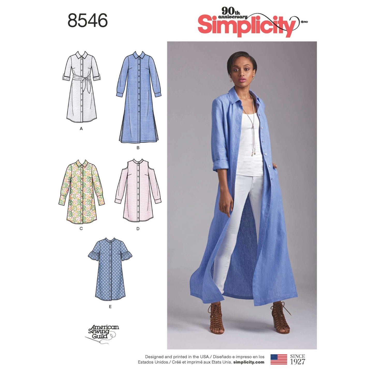 Simplicity Symønster - 8546