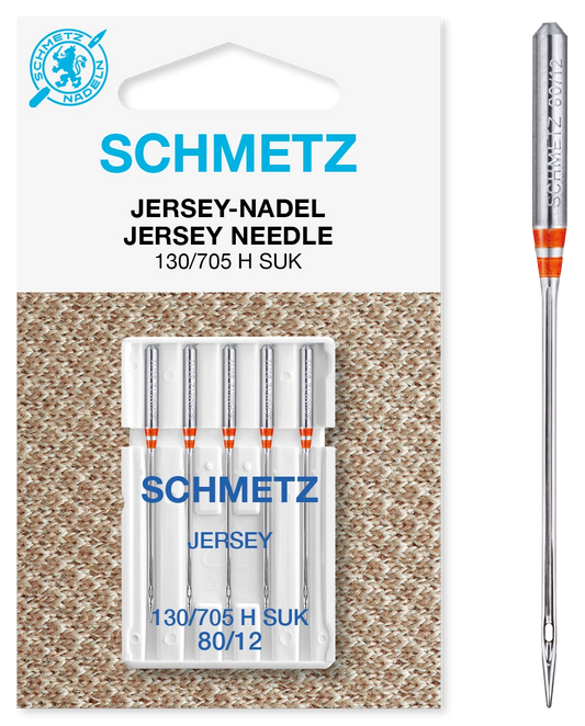 Maskinnåle jersey 80 5 stk.