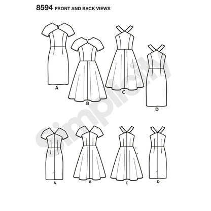 Simplicity Symønster - 8594