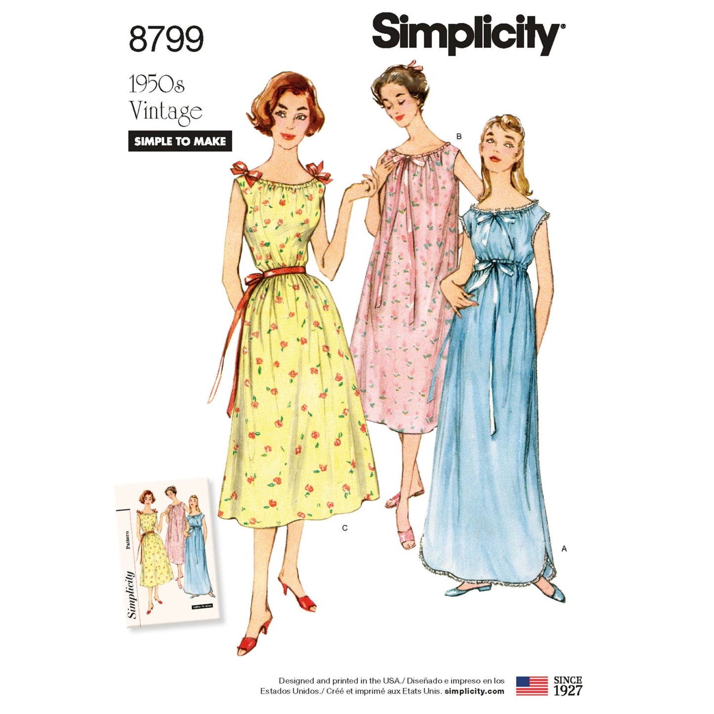 Simplicity Symønster - 8799