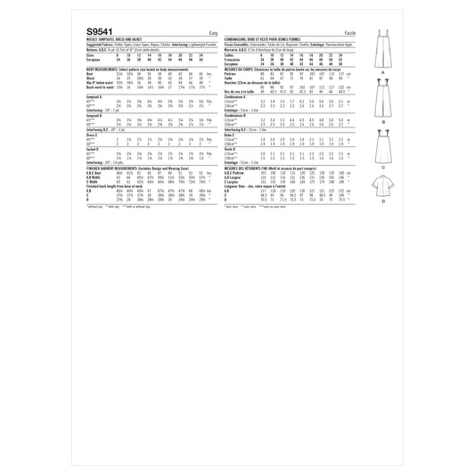 Simplicity Symønster - S9541
