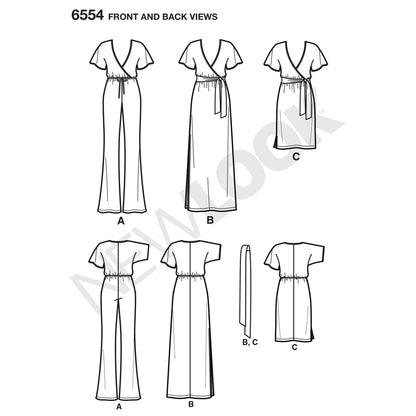 New Look Symønster - 6554