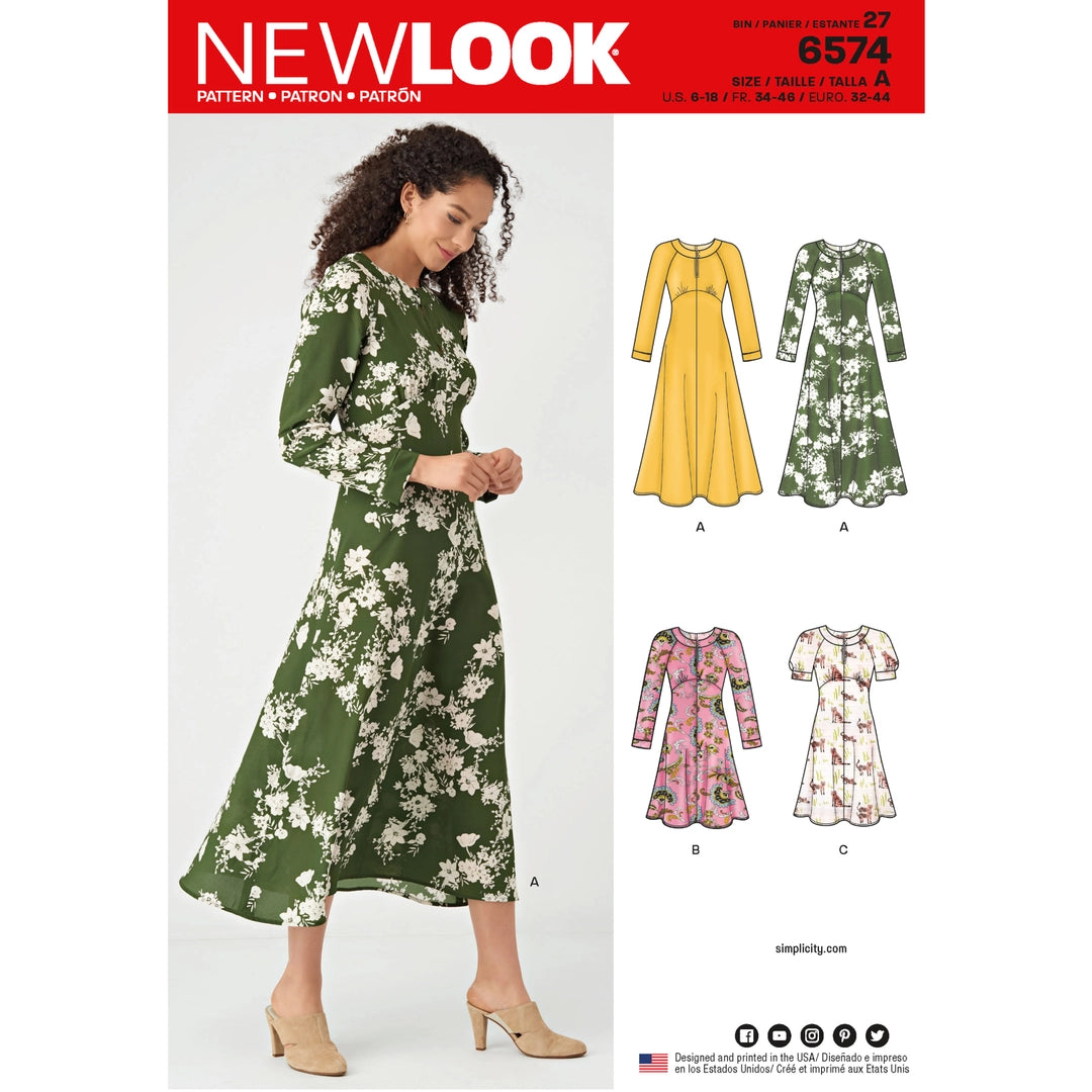 New Look Symønster - 6574