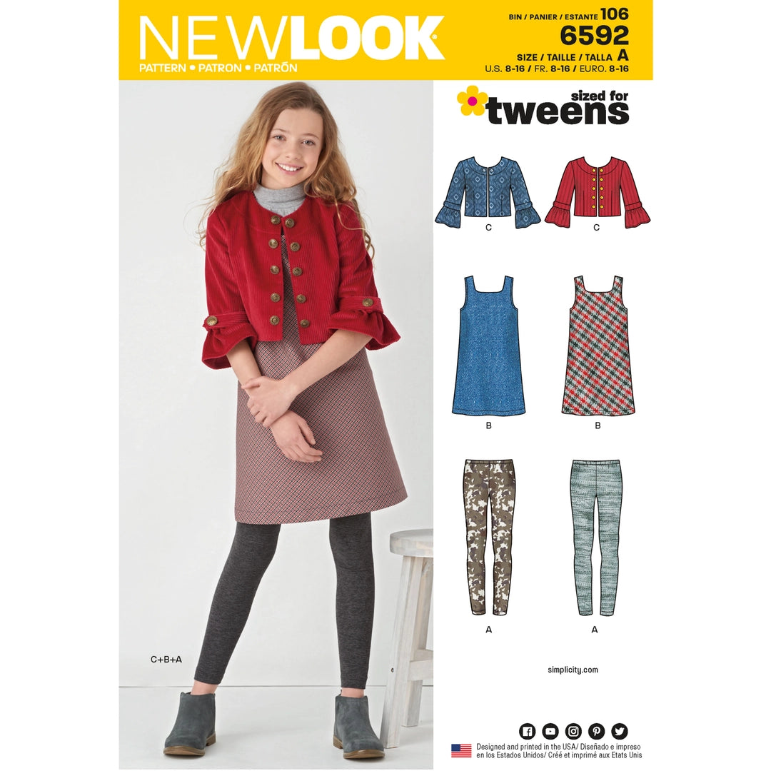 New Look Symønster - 6592