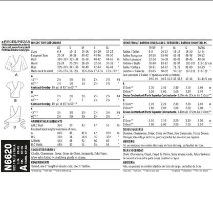 New Look Symønster - 6620
