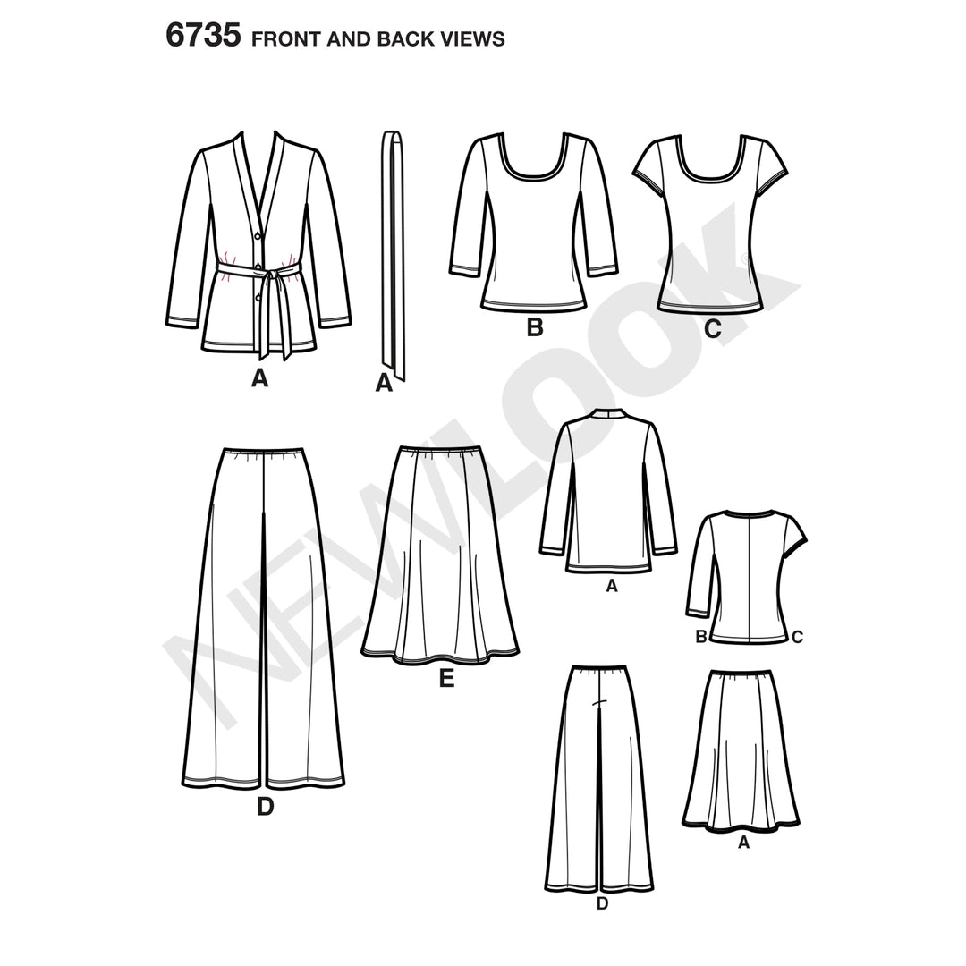 New Look Symønster - 6735