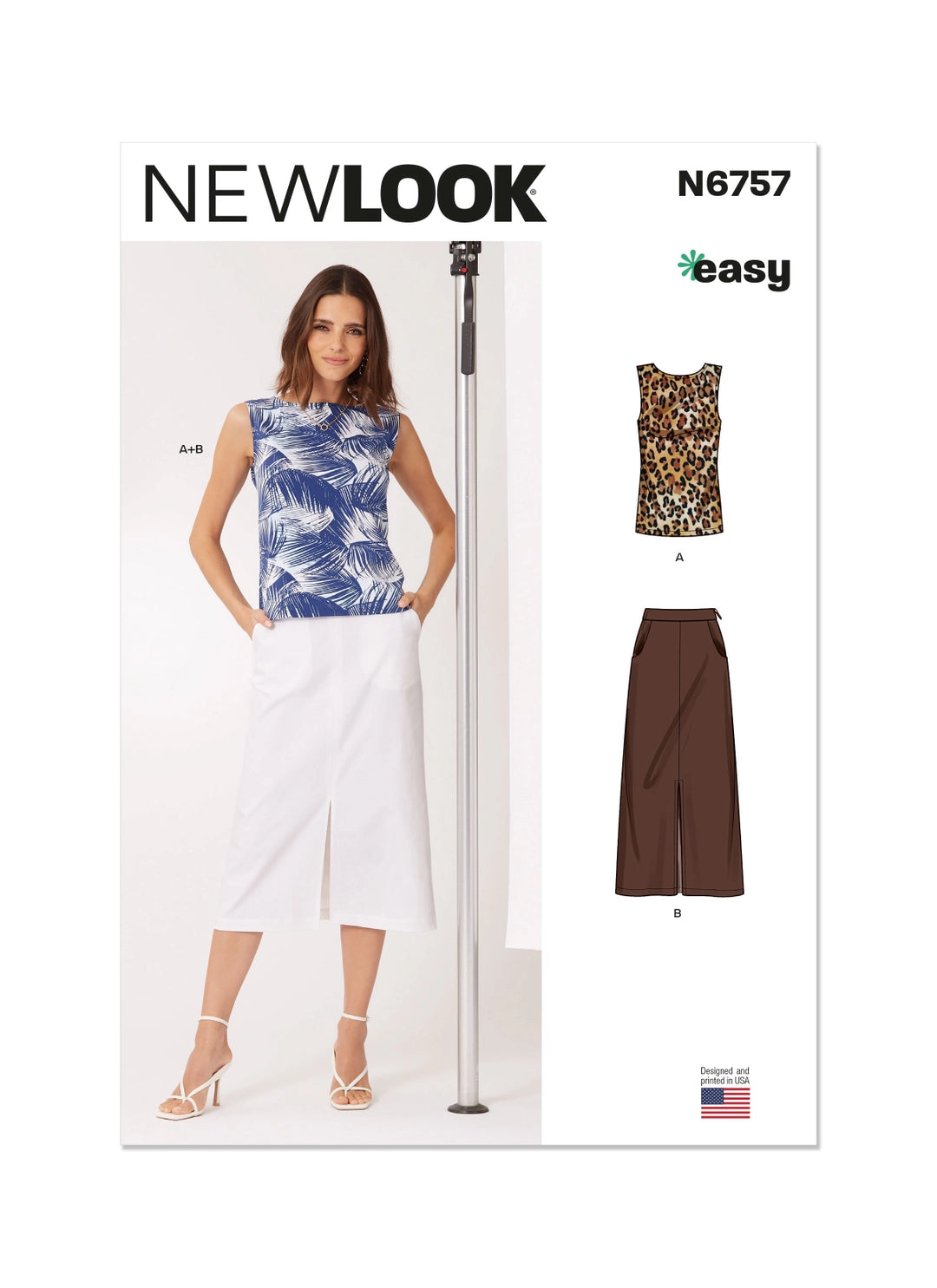 New Look Symønster - 6757