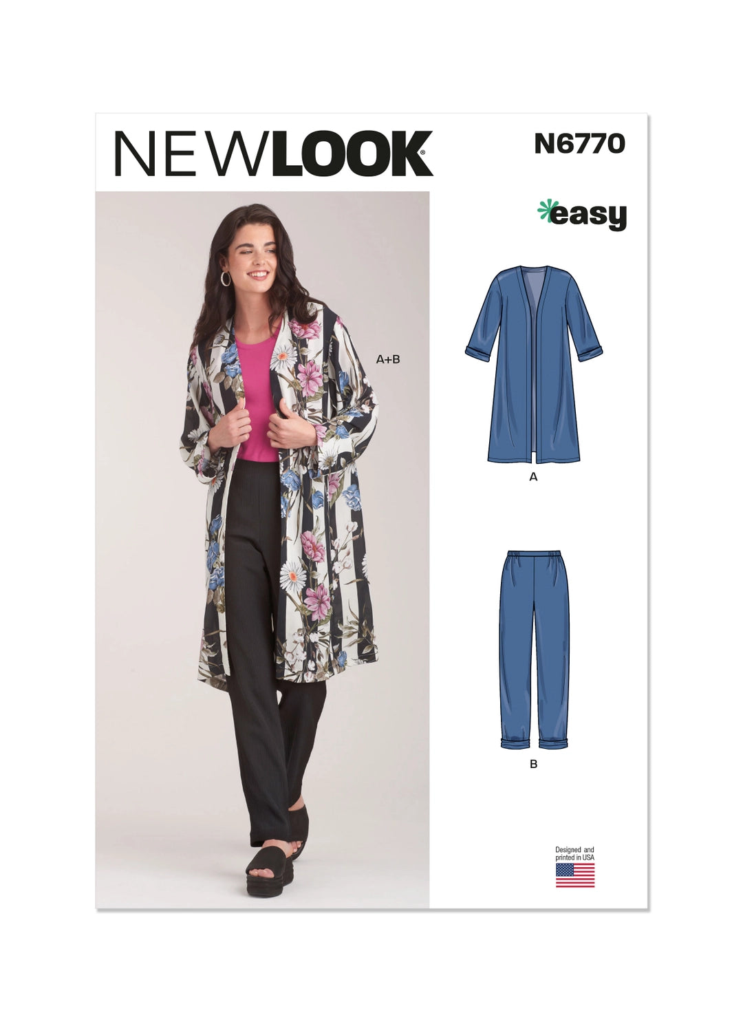 New Look Symønster - 6770
