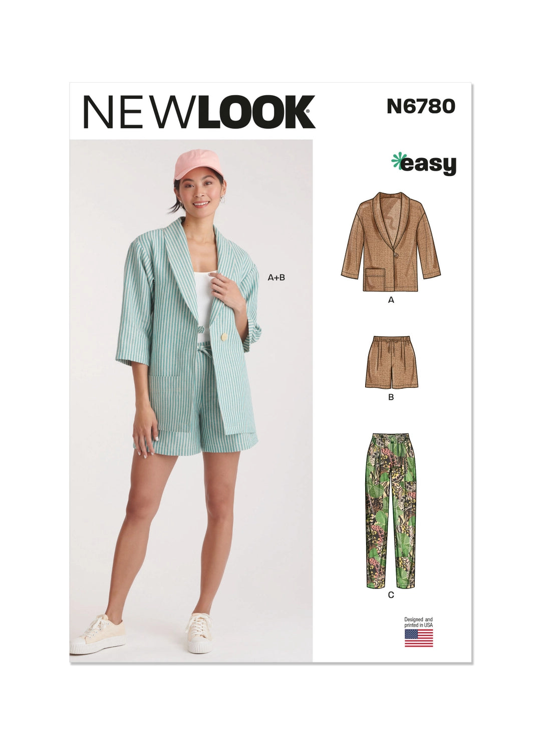 New Look Symønster - 6780