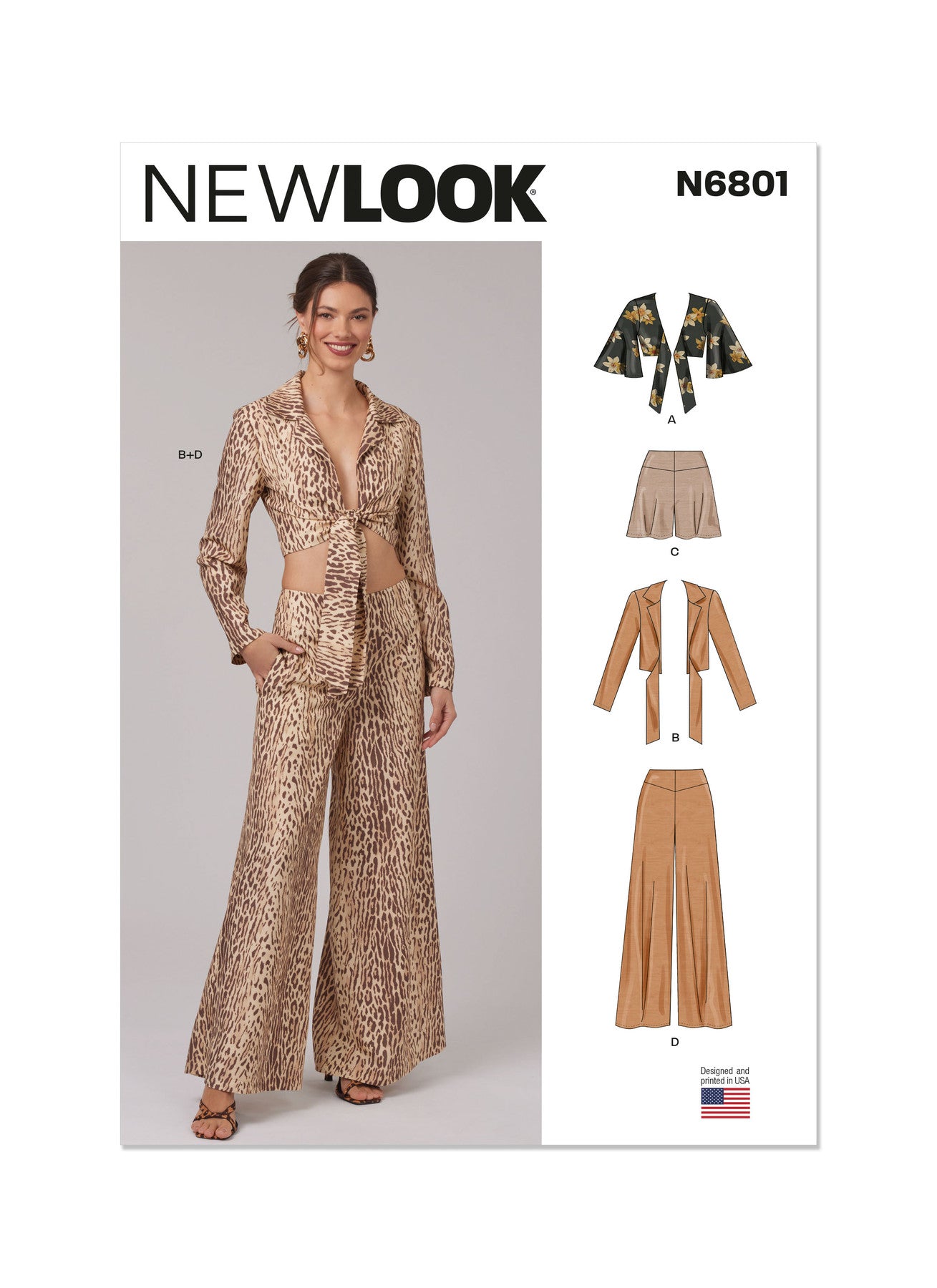 New Look Symønster - 6801