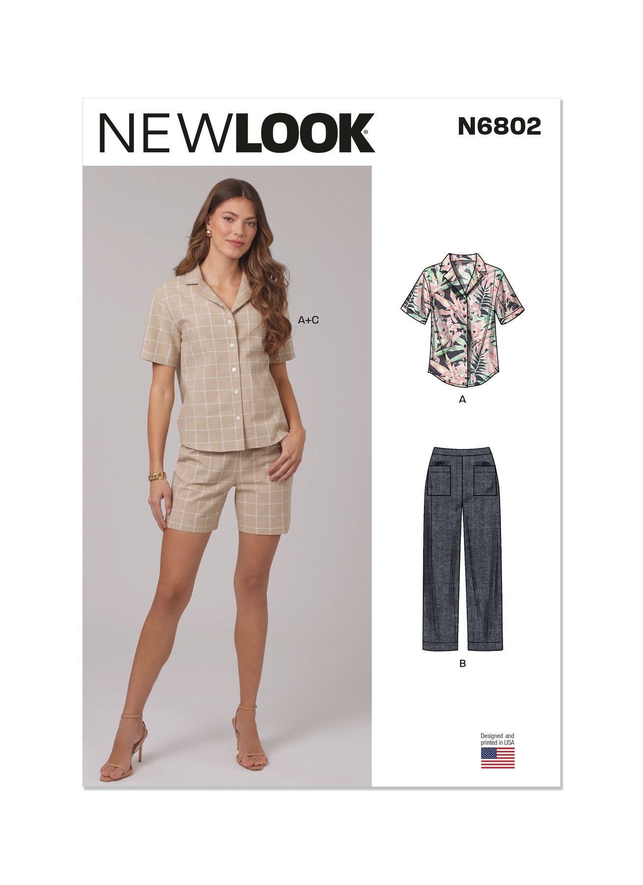 New Look Symønster - 6802