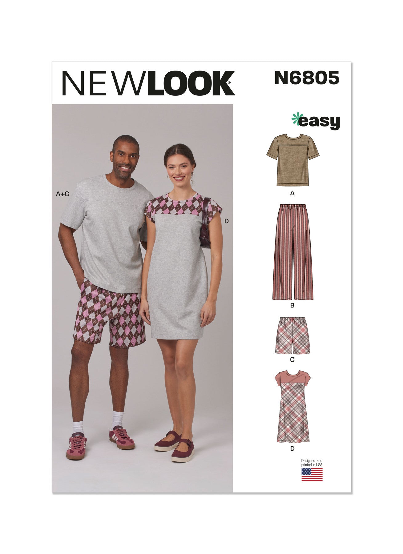 New Look Symønster - 6805