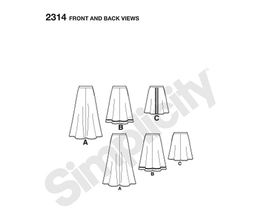 Simplicity Symønster - 2314