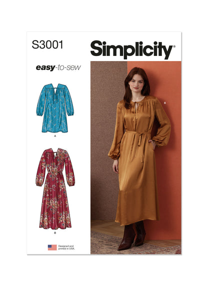 Simplicity Symønster - S3001