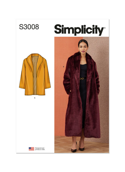 Simplicity Symønster - S3008