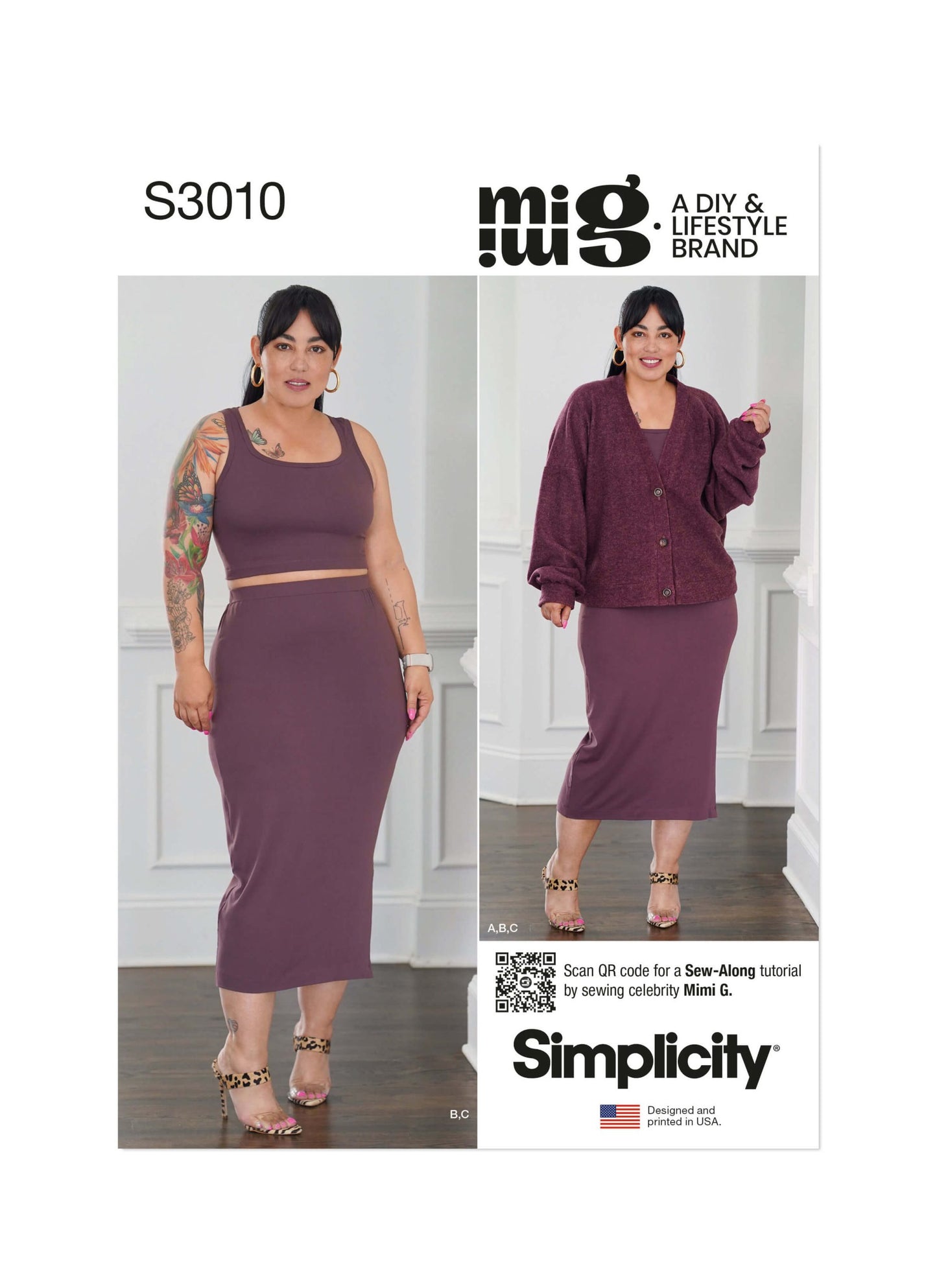 Simplicity Symønster - S3010
