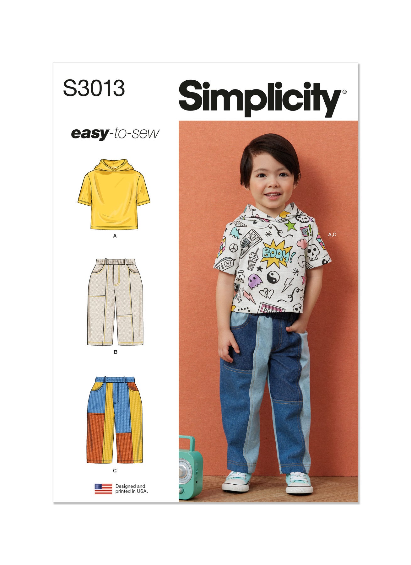 Simplicity Symønster - S3013