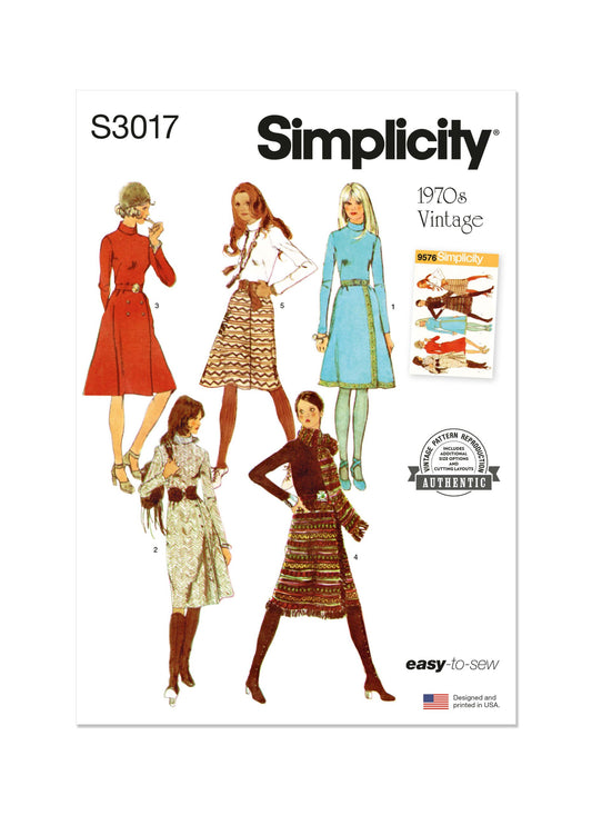 Simplicity Symønster - S3017