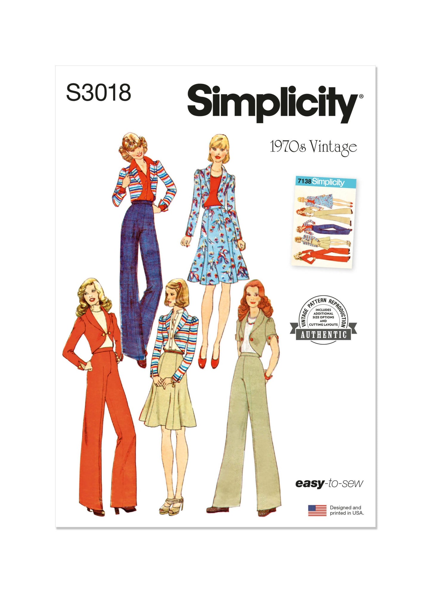 Simplicity Symønster - S3018
