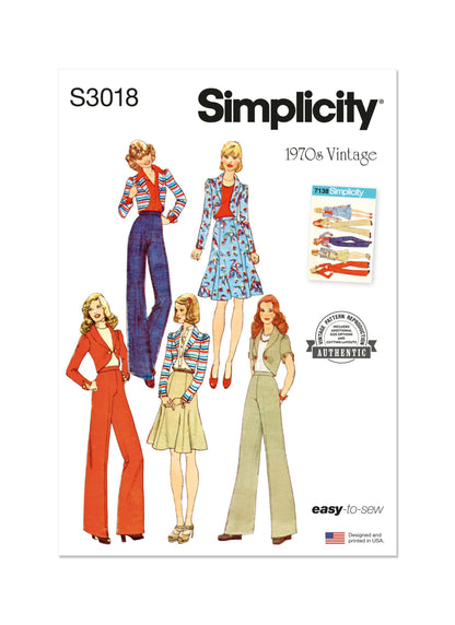 Simplicity Symønster - S3018