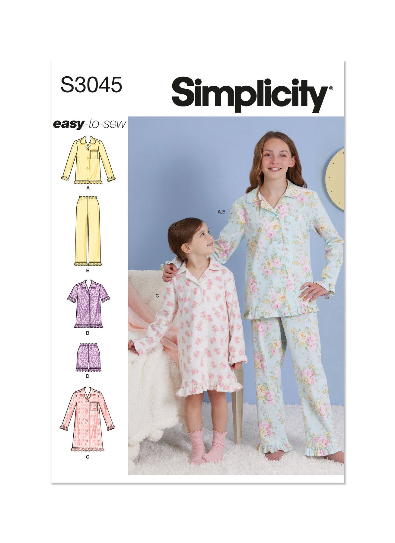 Simplicity Symønster - S3045