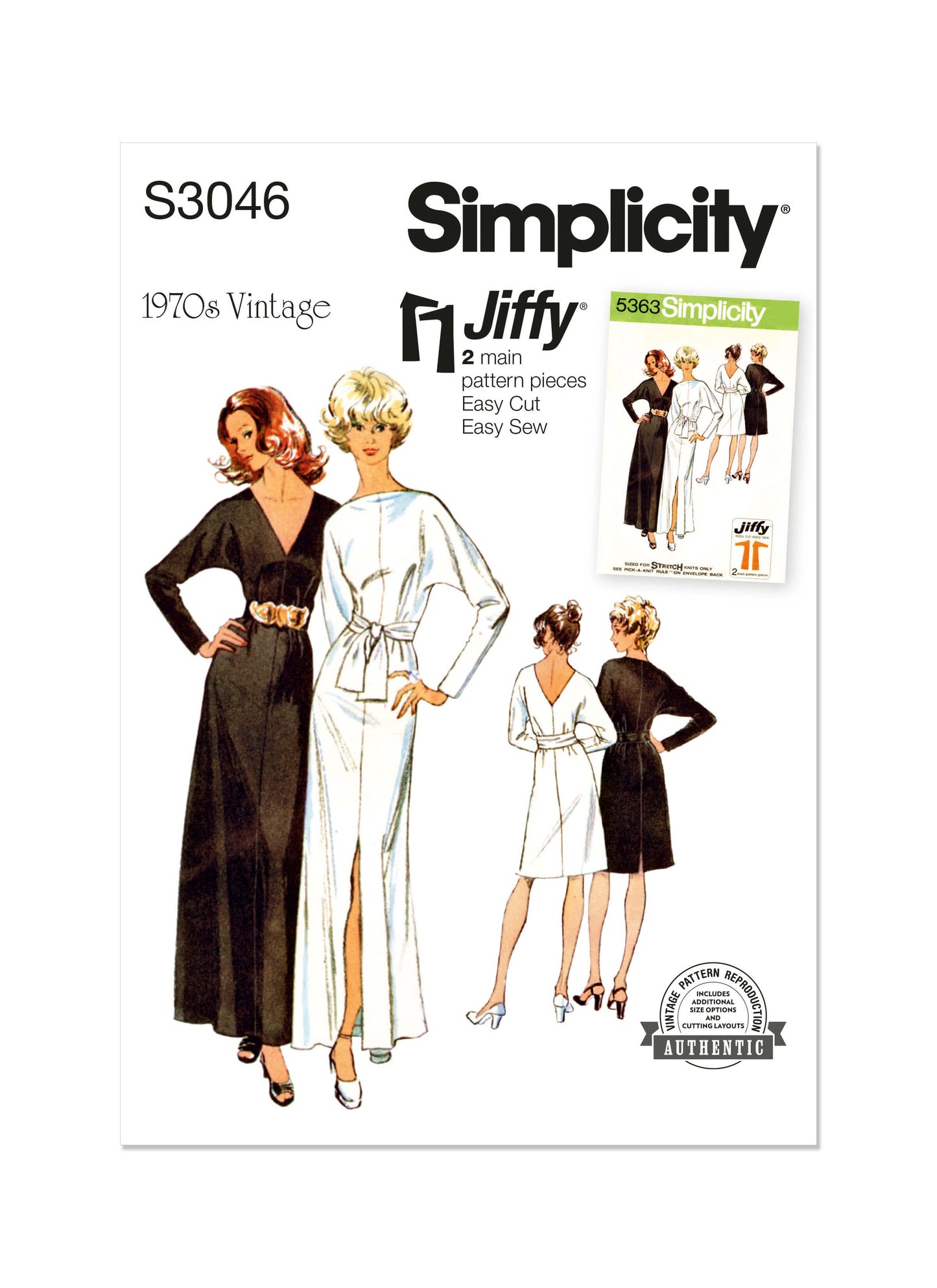 Simplicity Symønster - S3046