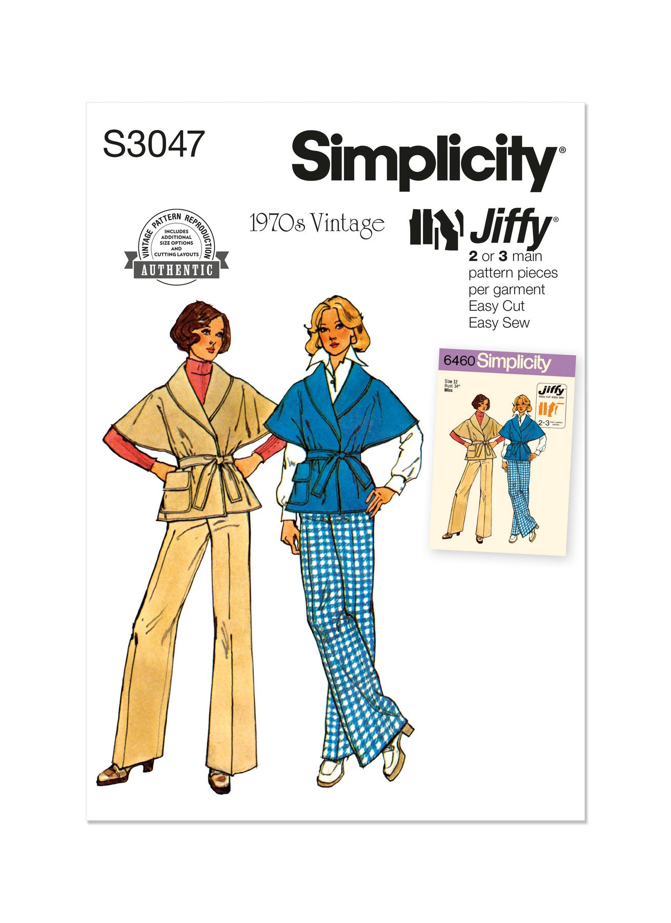Simplicity Symønster - S3047