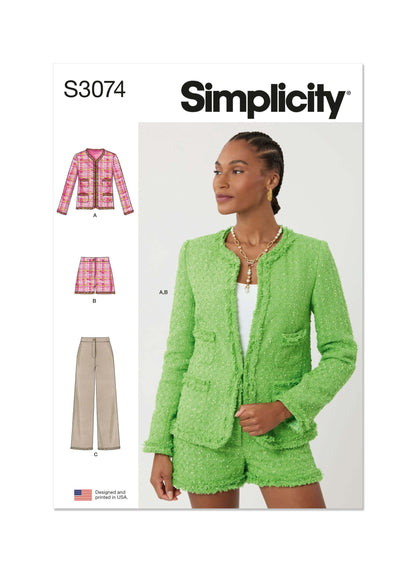 Simplicity Symønster - S3074