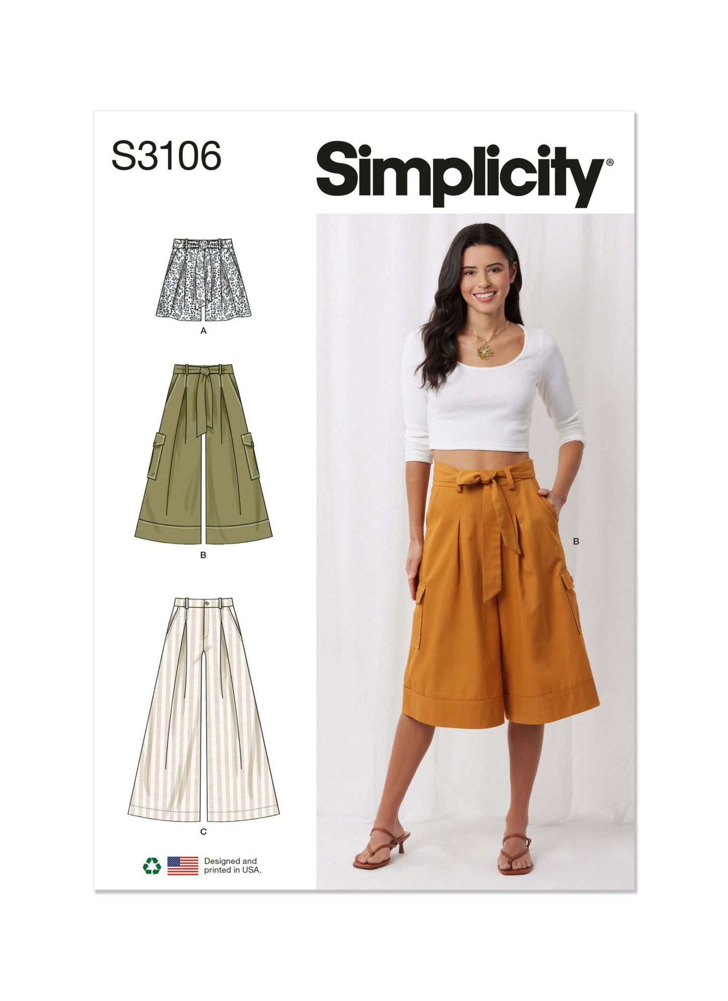 Simplicity Symønster - S3106