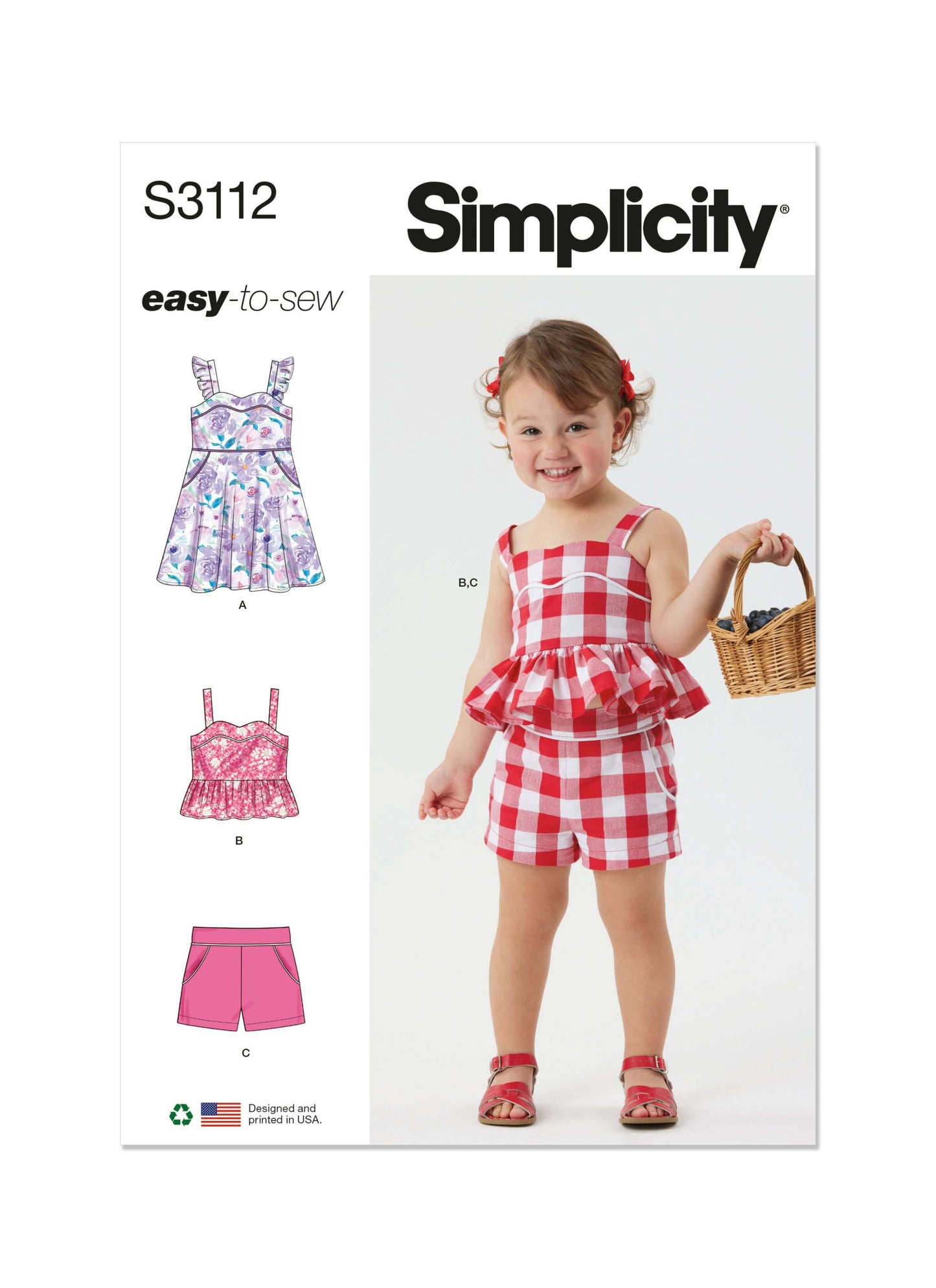 Simplicity Symønster - S3112