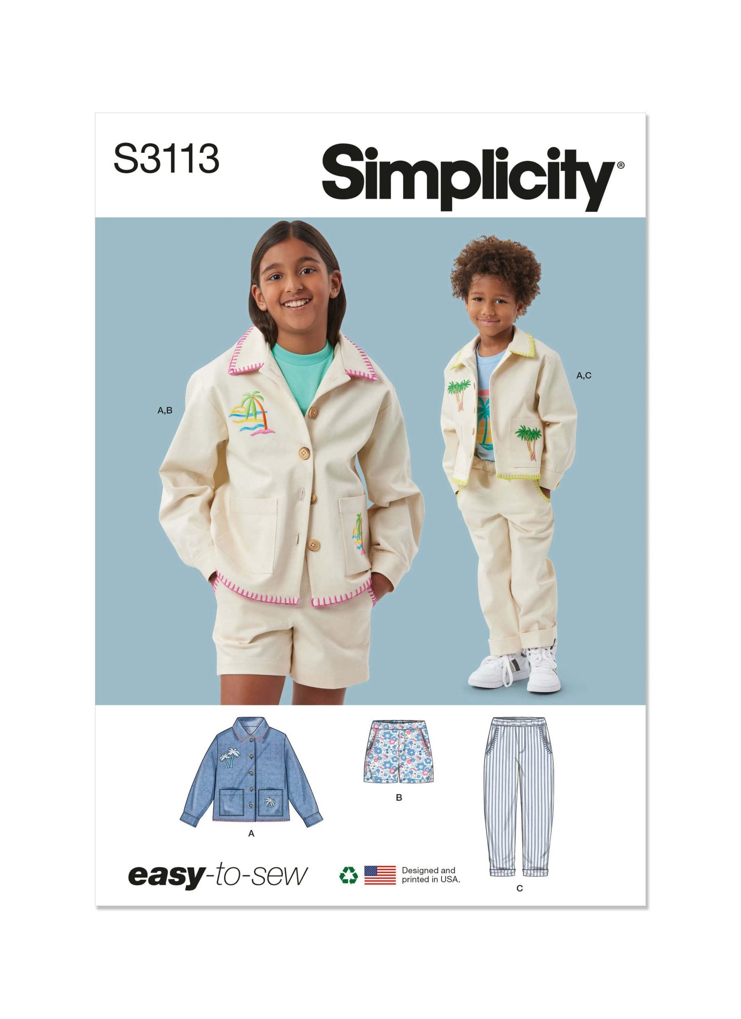 Simplicity Symønster - S3113
