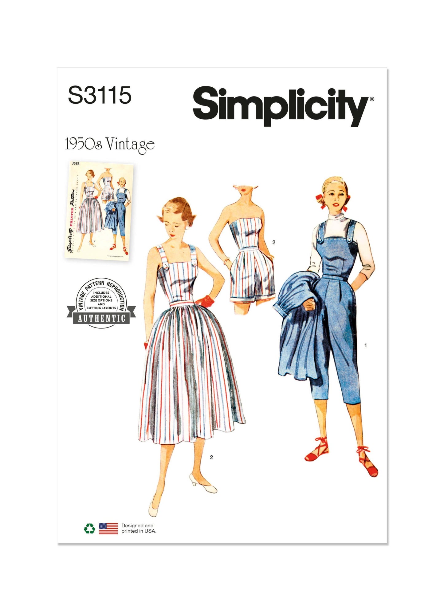 Simplicity Symønster - S3115