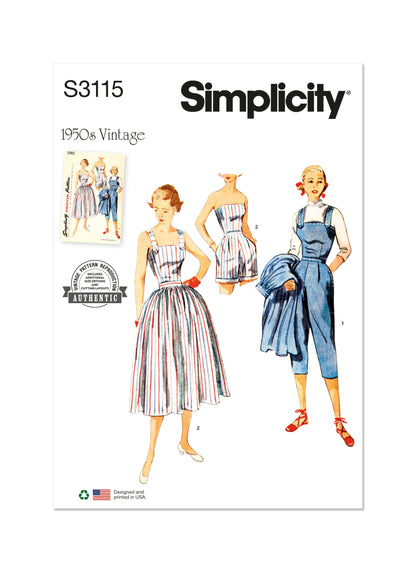 Simplicity Symønster - S3115
