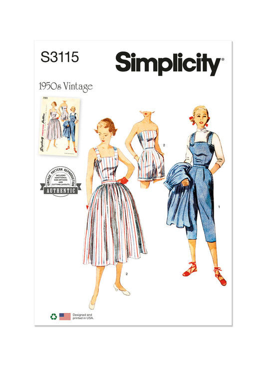 Simplicity Symønster - S3115