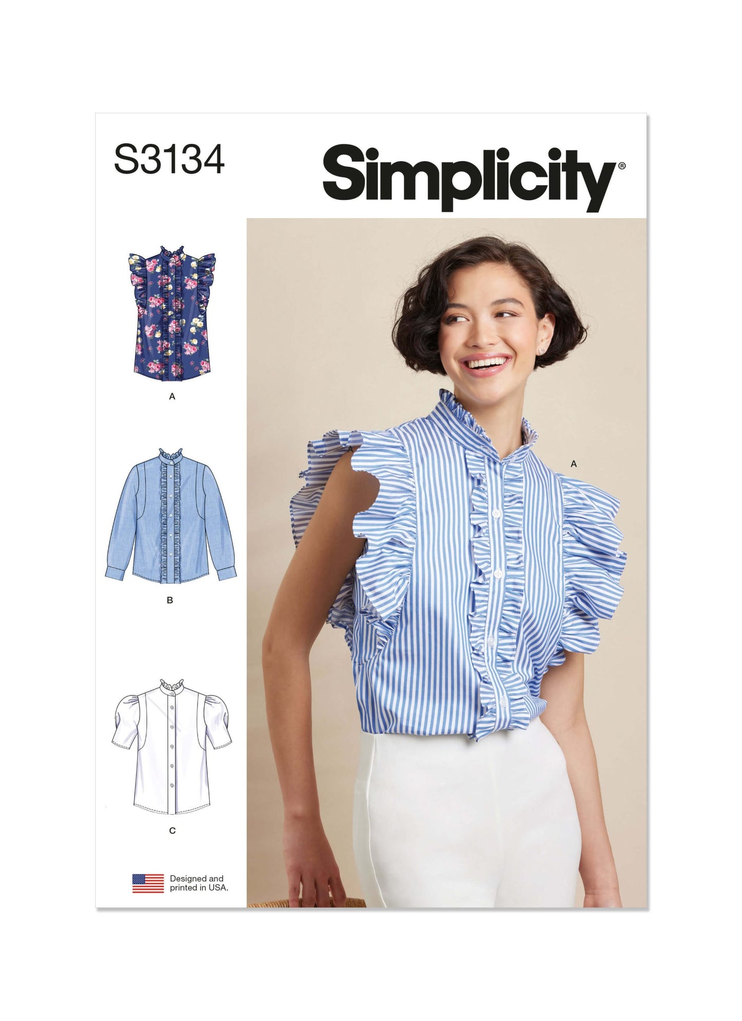 Simplicity Symønster - S3134