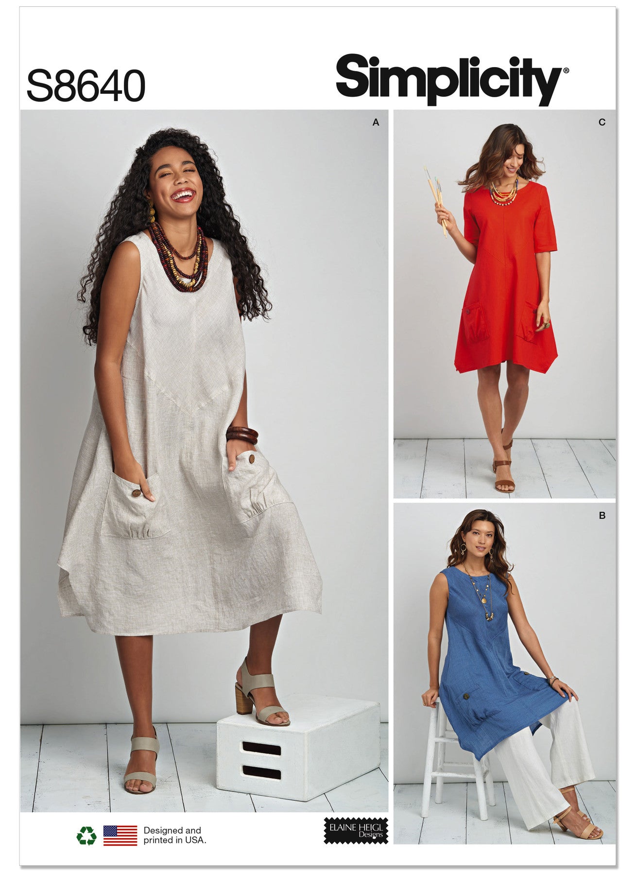 Simplicity Symønster - S8640